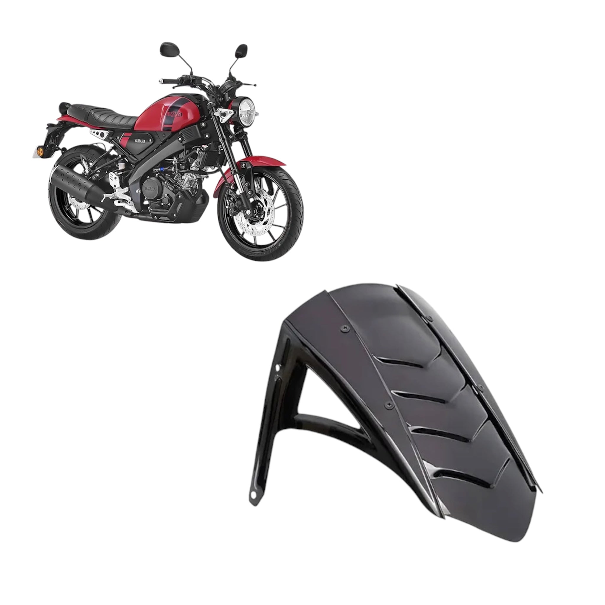 SHARKFIN REAR MUDGUARD FOR YAMAHA XSR 155