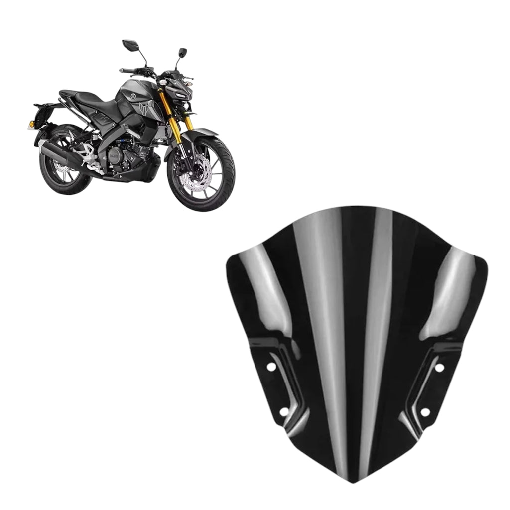 YAMAHA MT15 BUBBLE VISOR