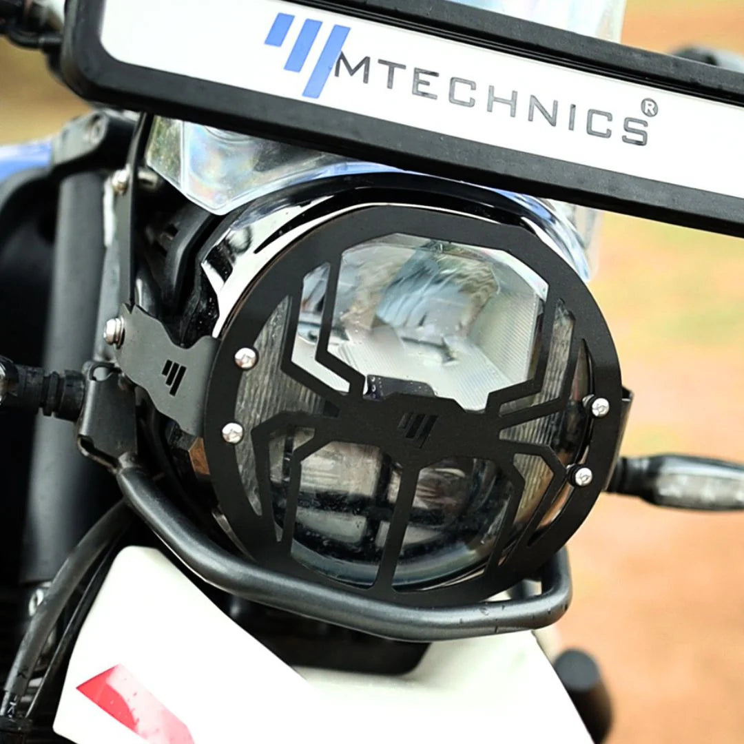 MTECHNICS XPULSE 210 SPIDER HEADLIGHT GRILL(BLACK)